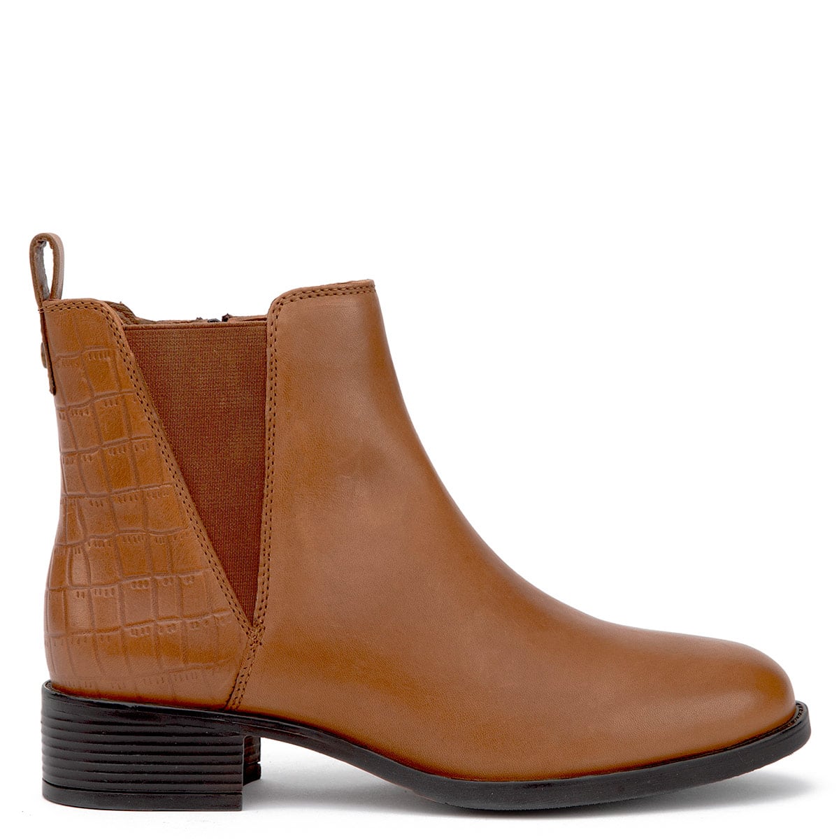 BOTINES MUJER GACEL CAFÉ  GENESIS CUERO - 1