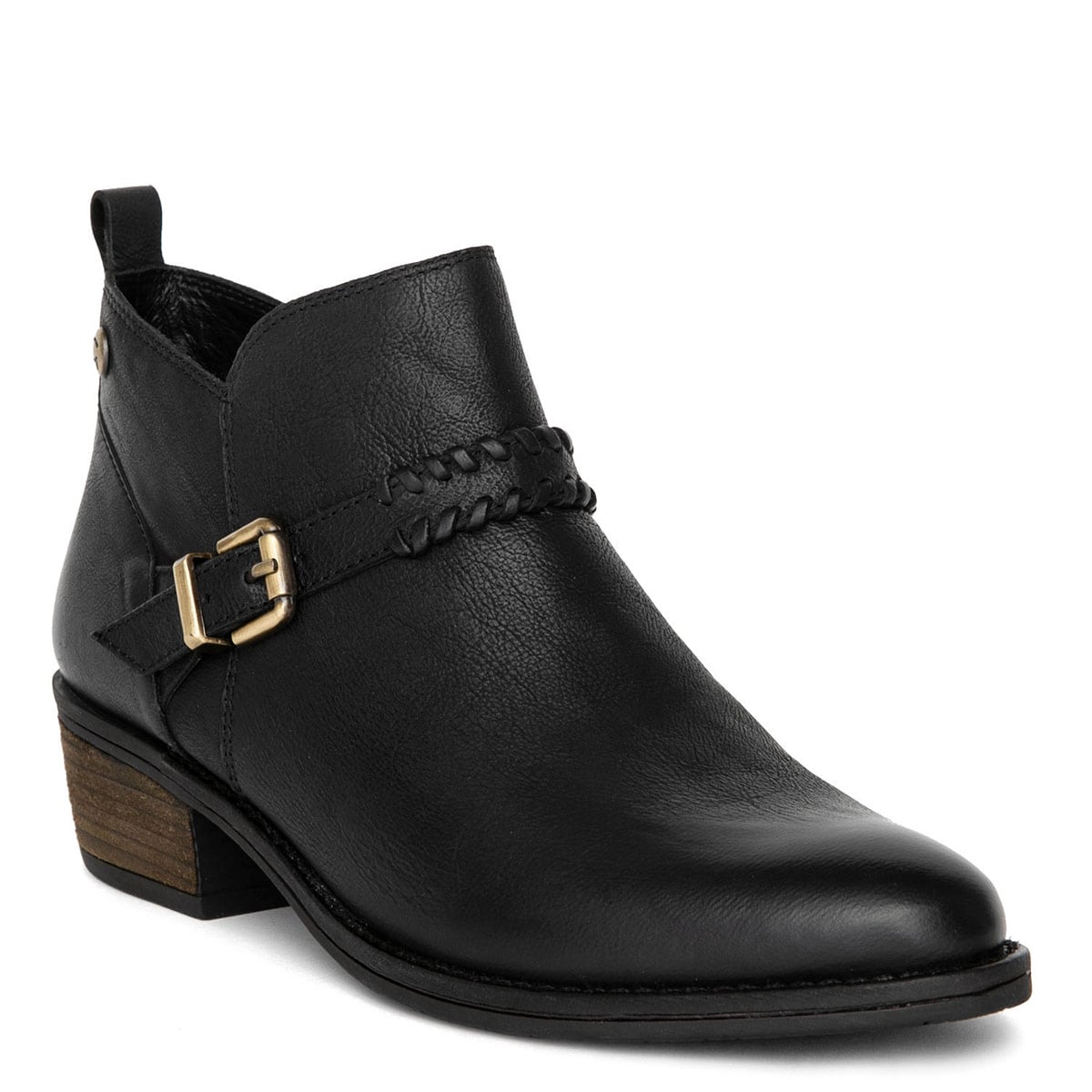 BOTINES MUJER GACEL NEGRO GINA CUERO - 3