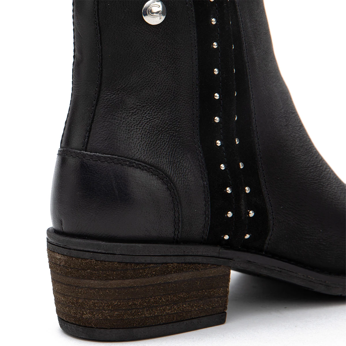 BOTINES MUJER GACEL NEGRO GINA CUERO - 5