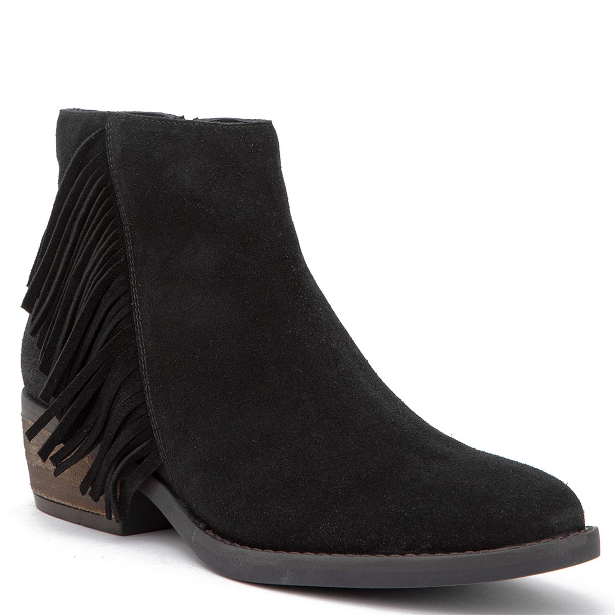 BOTINES MUJER GACEL NEGRO GINITA CUERO - 3