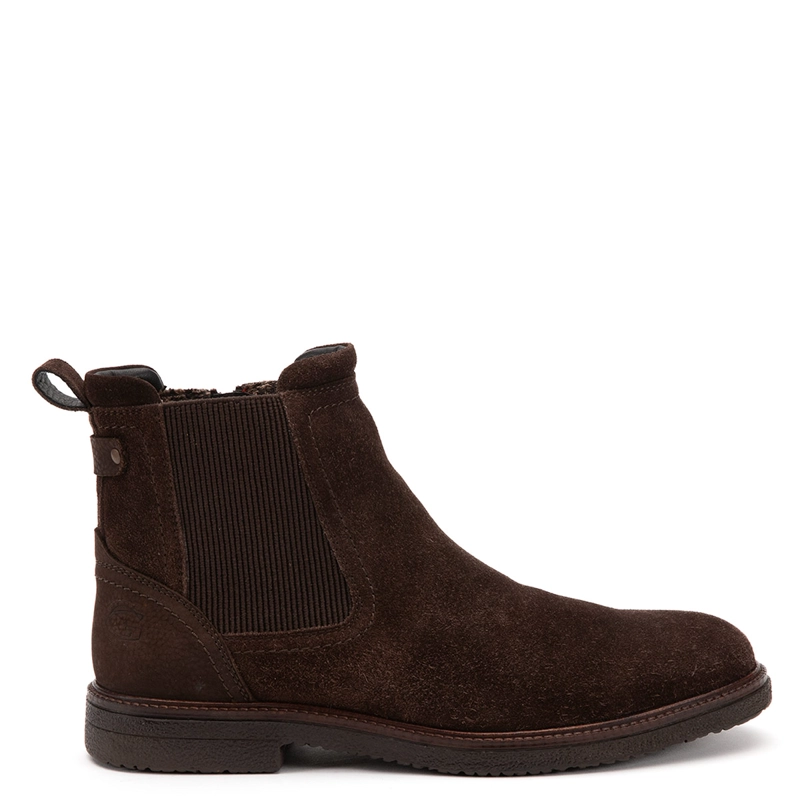 BOTINES HOMBRE GUANTE CHOCOLATE ABBEY CUERO - 1