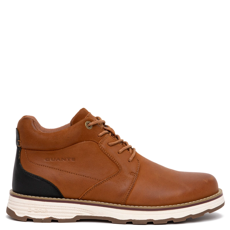 BOTINES HOMBRE GUANTE CAFÉ RODEO CUERO - 1