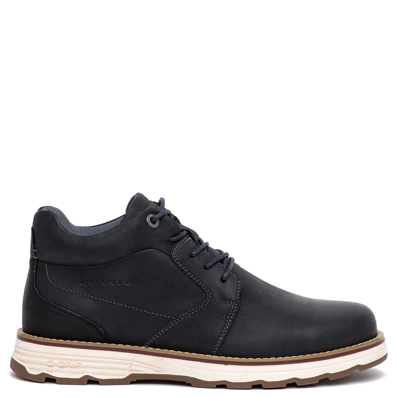 BOTINES HOMBRE GUANTE AZUL RODEO CUERO - 1