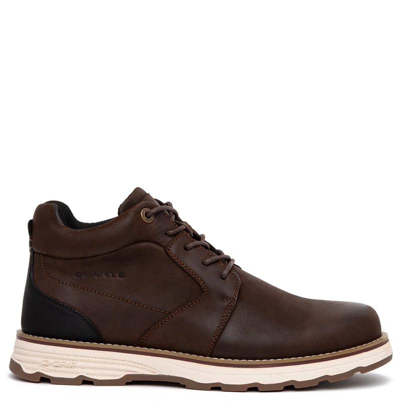 BOTINES HOMBRE GUANTE CHOCOLATE RODEO CUERO - 1