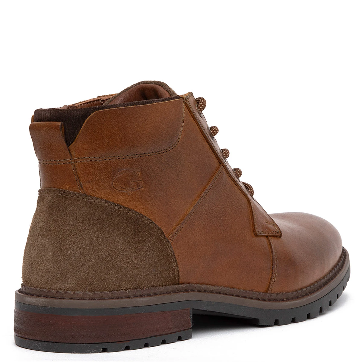 BOTINES HOMBRE GUANTE CAFÉ SALENTO CUERO - 4
