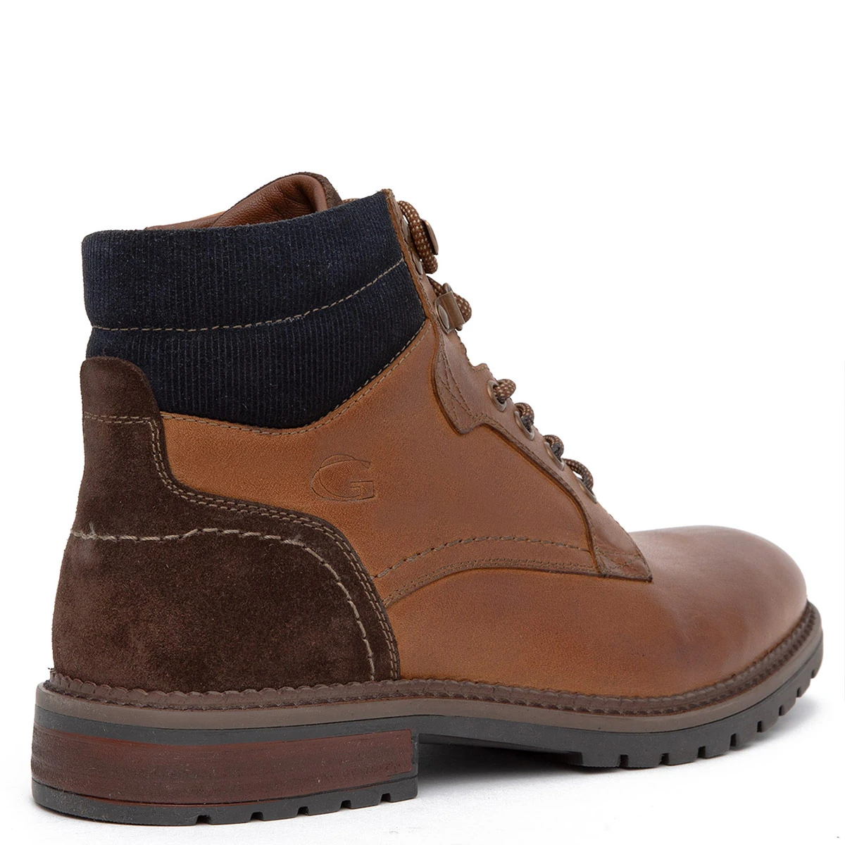 BOTINES HOMBRE GUANTE CAFÉ SALENTO CUERO - 4