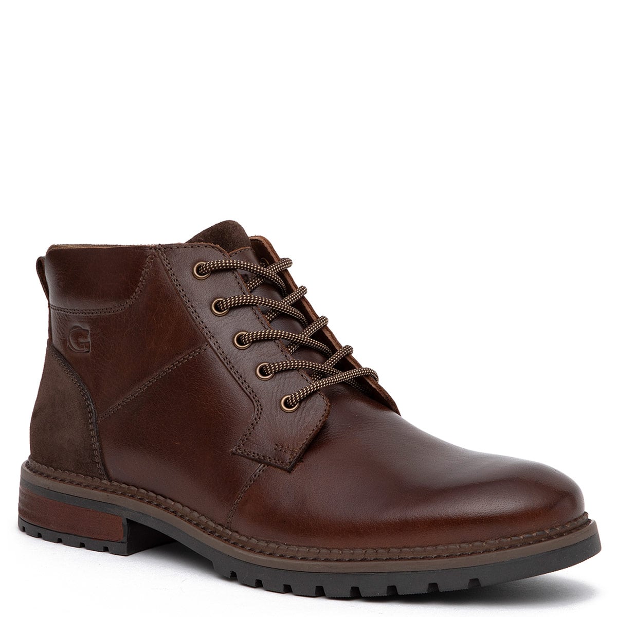 BOTINES HOMBRE GUANTE CHOCOLATE SALENTO CUERO - 3