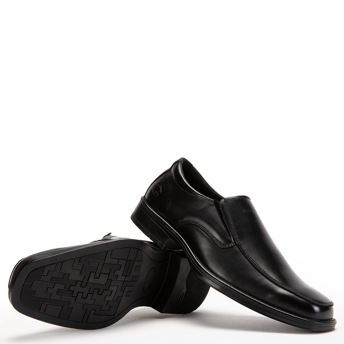 ZAPATOS HOMBRE GUANTE NEGRO GENOA CUERO - 5