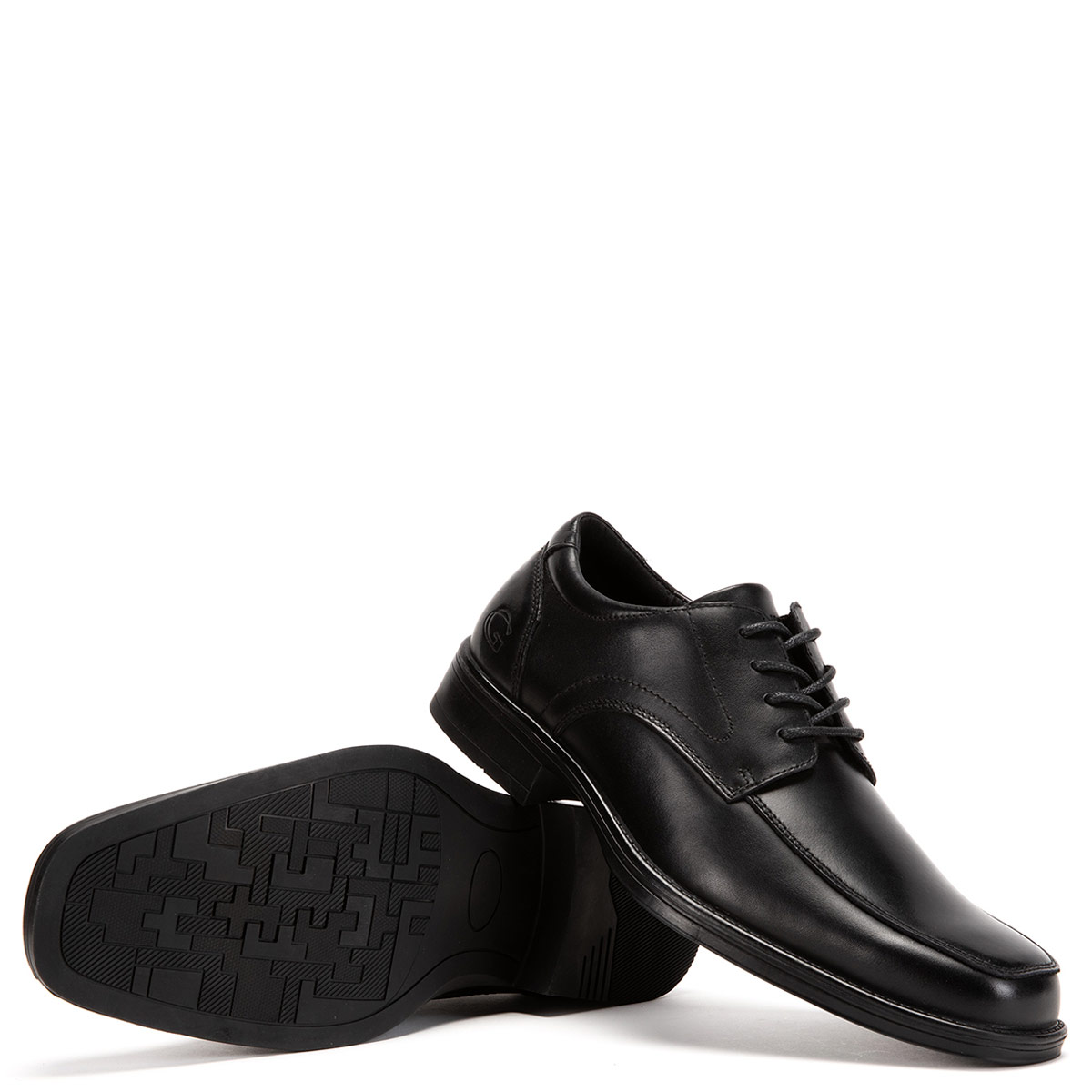 ZAPATOS HOMBRE GUANTE NEGRO GENOA CUERO - 5