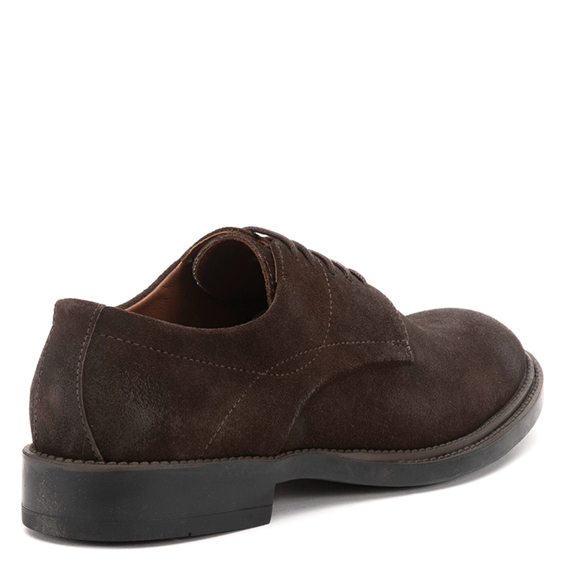 ZAPATOS HOMBRE GUANTE CAFÉ LISBOURN CUERO - 4