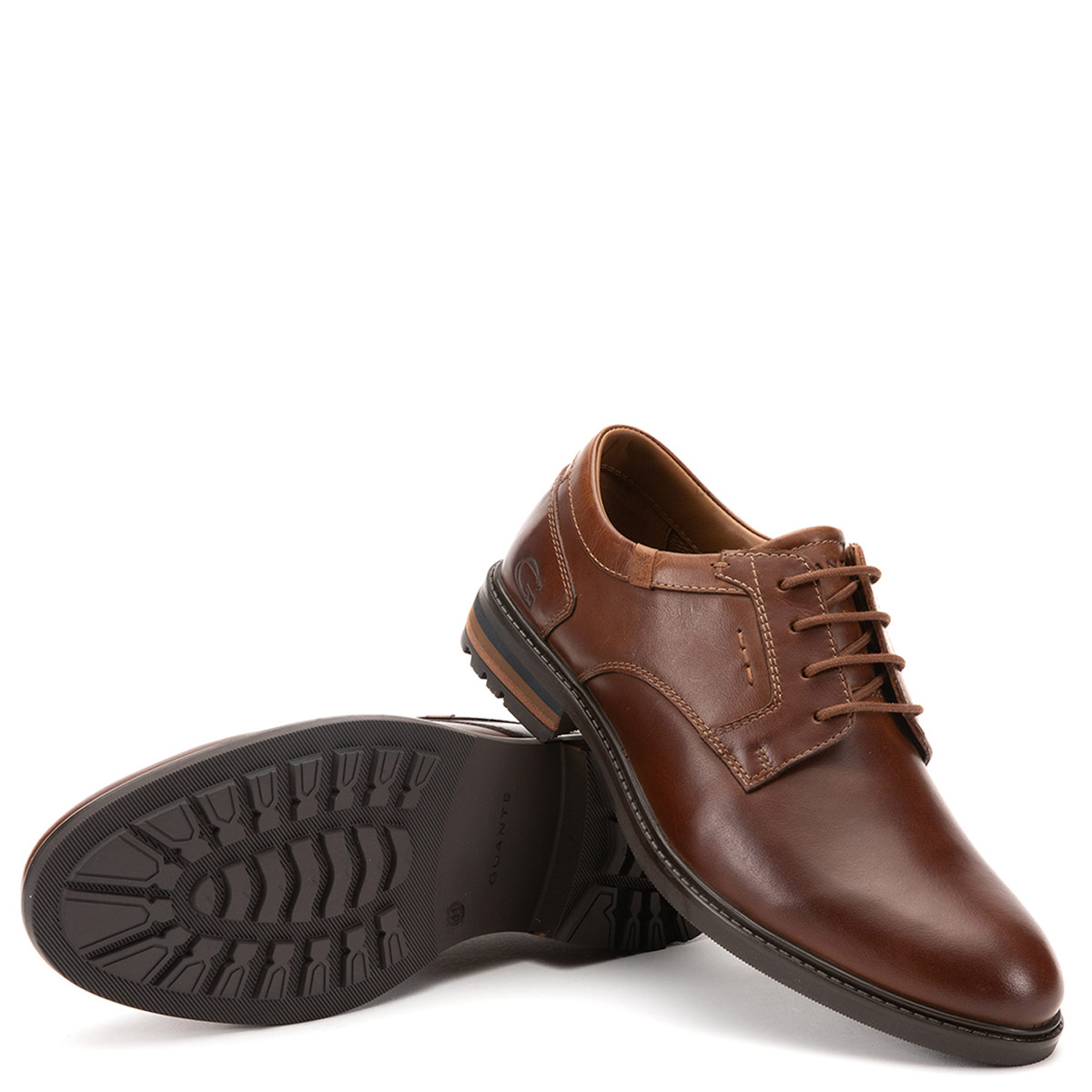 ZAPATOS HOMBRE GUANTE CAFÉ MITTE CUERO - 5