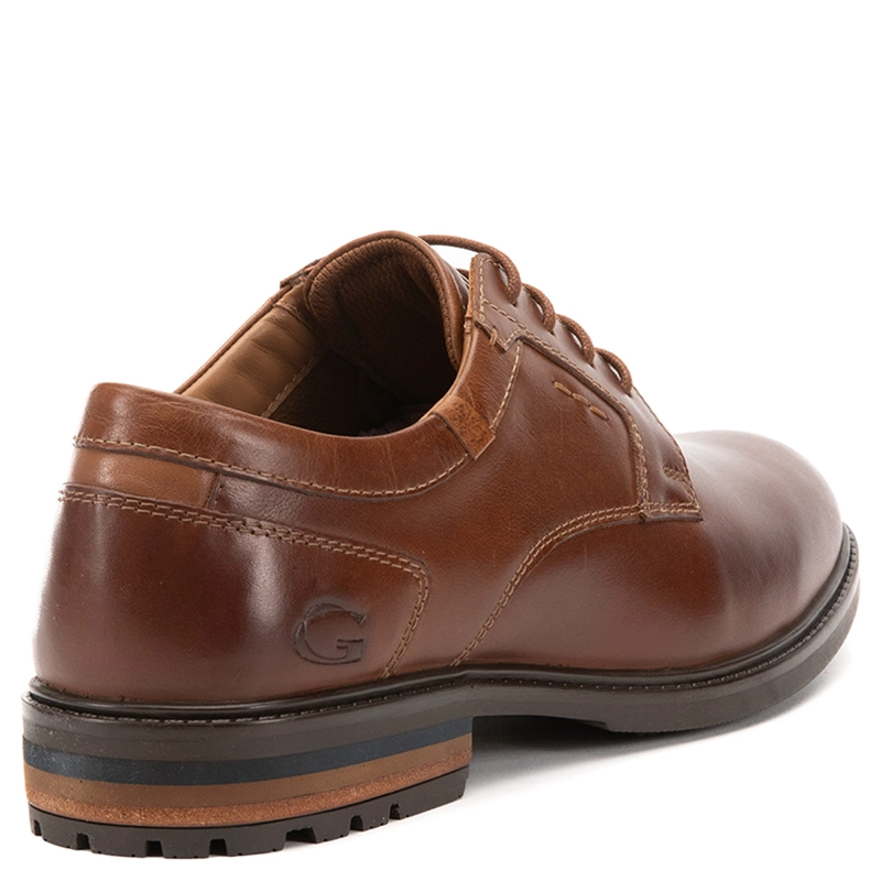 ZAPATOS HOMBRE GUANTE CAFÉ MITTE CUERO - 4