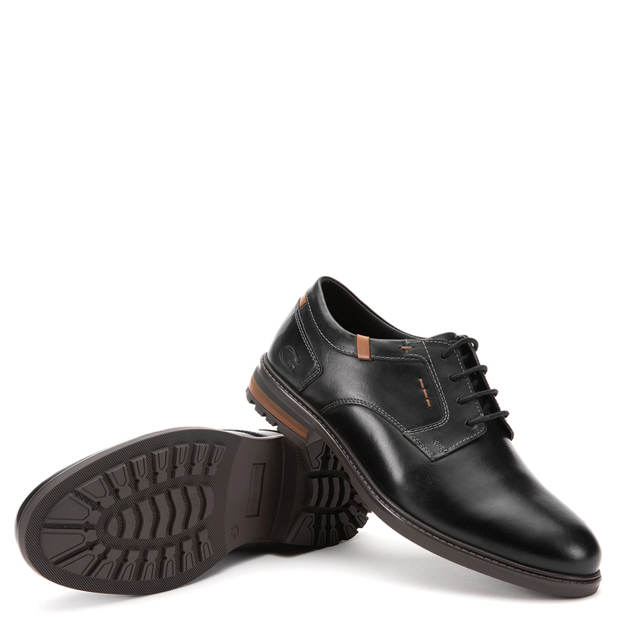 ZAPATOS HOMBRE GUANTE NEGRO MITTE CUERO - 5