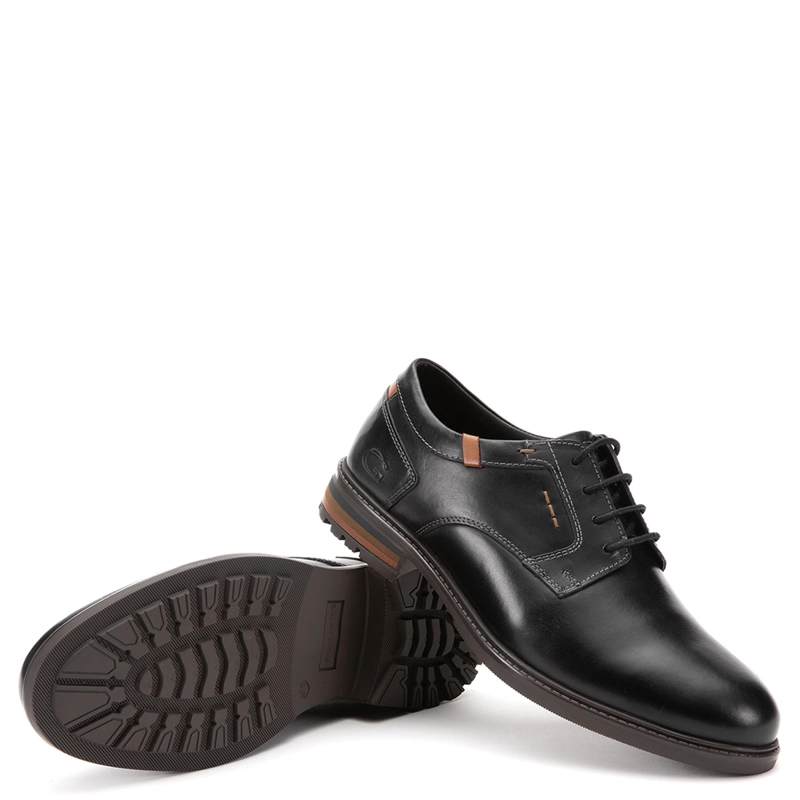 ZAPATOS HOMBRE GUANTE NEGRO MITTE CUERO - 5