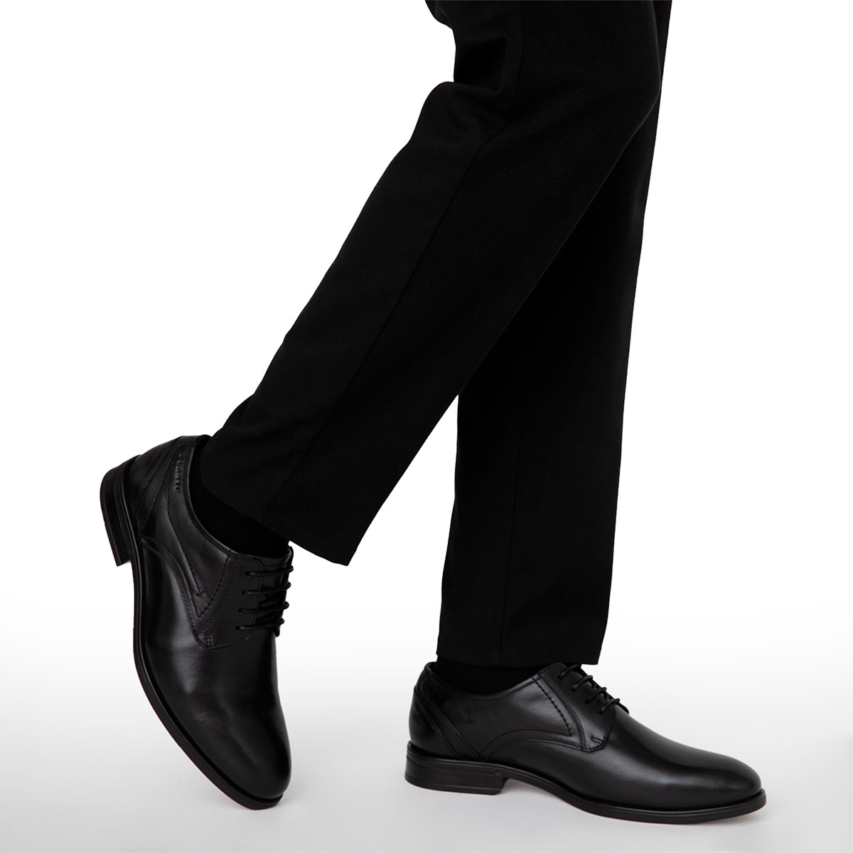 ZAPATOS HOMBRE GUANTE NEGRO PASCAL CUERO - 2
