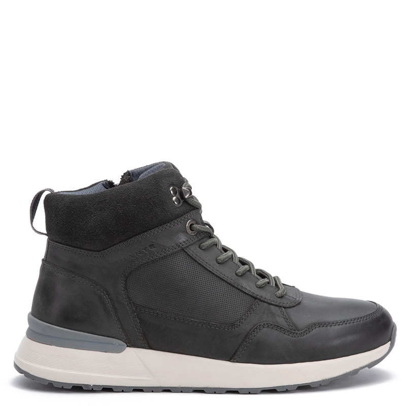 ZAPATILLAS HOMBRE GUANTE CASUALES GRIS KIOTO CUERO - 1