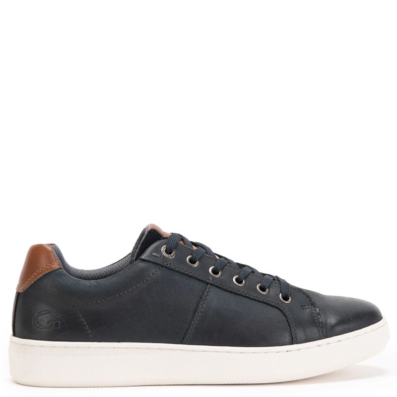 ZAPATILLAS HOMBRE GUANTE URBANAS AZUL MARINO MELBOURN CUERO - 1