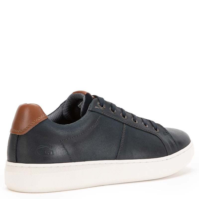 ZAPATILLAS HOMBRE GUANTE URBANAS AZUL MARINO MELBOURN CUERO - 4