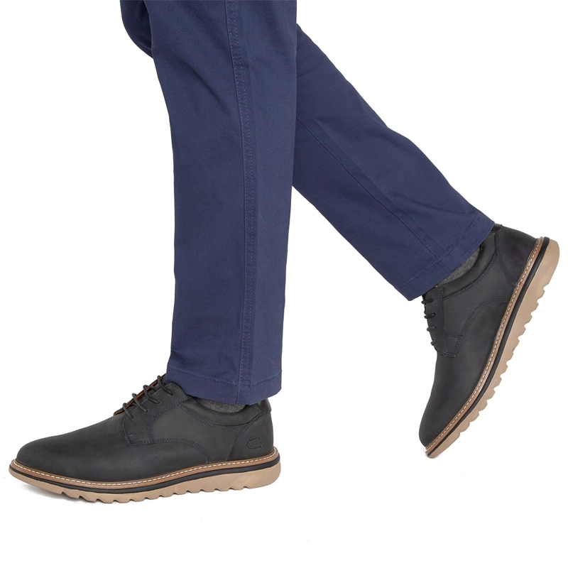 ZAPATOS HOMBRE GUANTE AZUL MARINO LUXEMBURG CUERO - 2