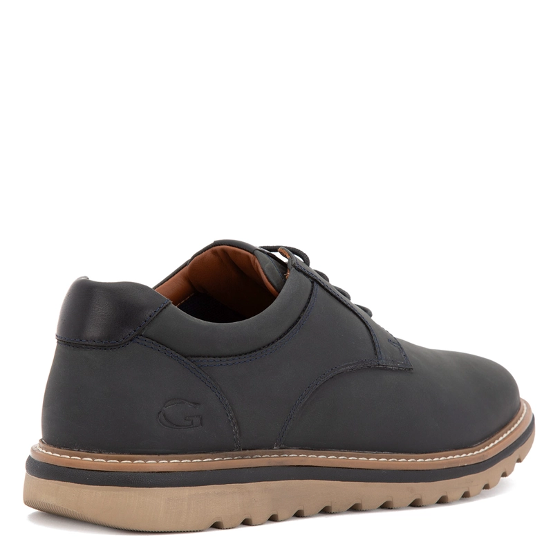 ZAPATOS HOMBRE GUANTE AZUL MARINO LUXEMBURG CUERO - 4
