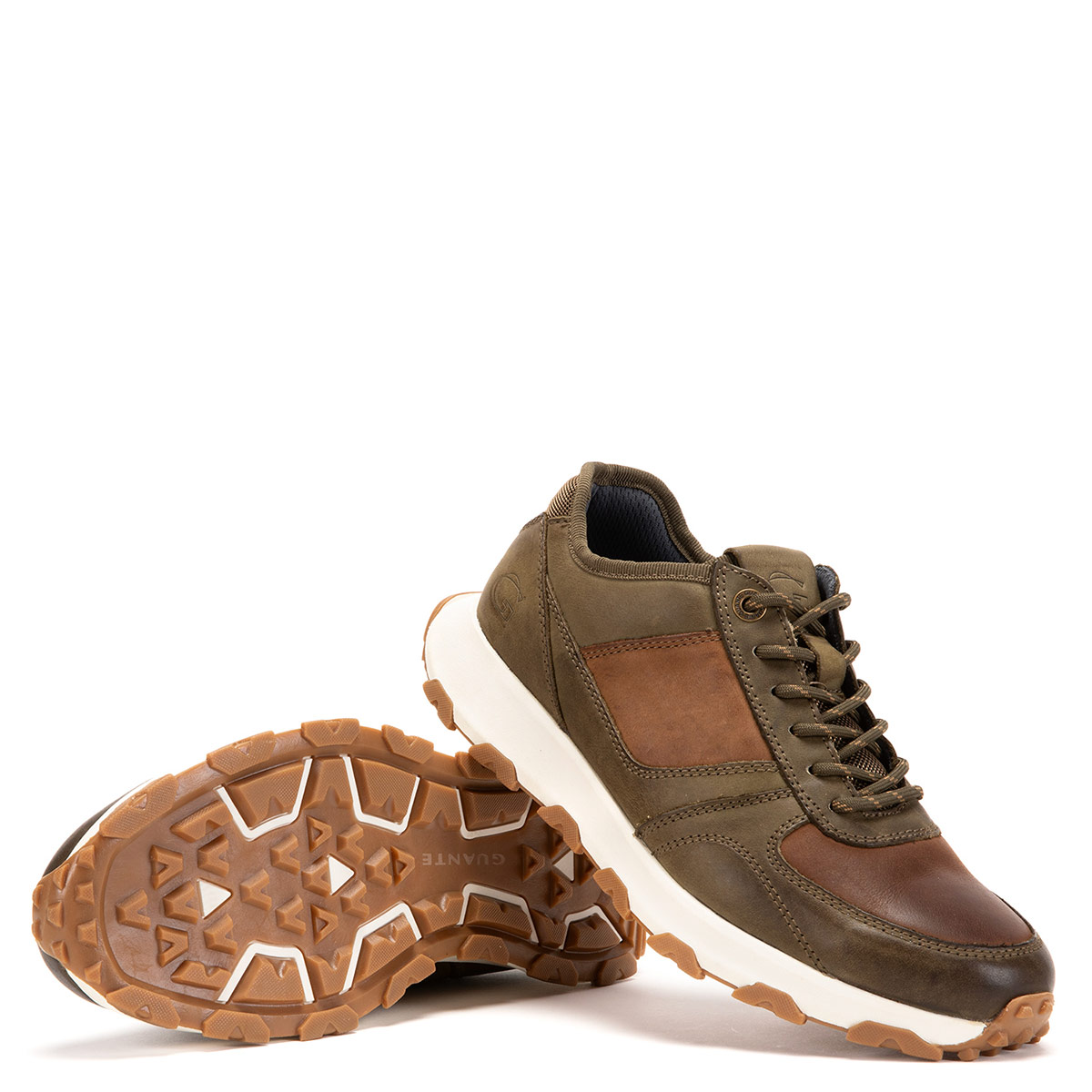 ZAPATOS HOMBRE GUANTE OLIVA MANILA CUERO - 5