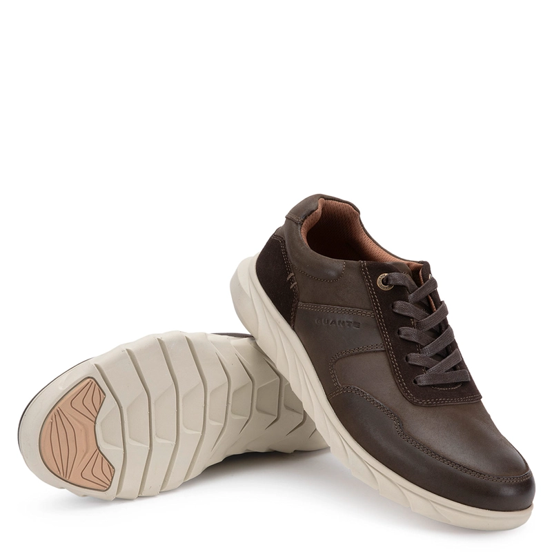 ZAPATOS HOMBRE GUANTE CHOCOLATE MUMBAI CUERO - 5