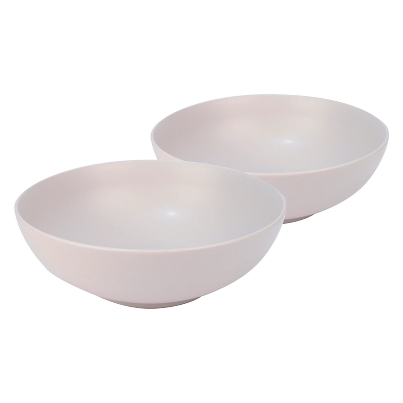 SET 2 BOWLS ENSALADA DORAL PORTO SERVO BLANCO - 2