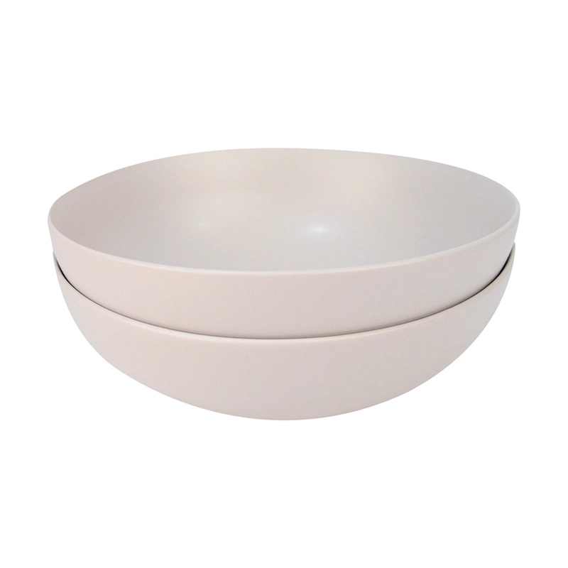 SET 2 BOWLS ENSALADA DORAL PORTO SERVO BLANCO - 3