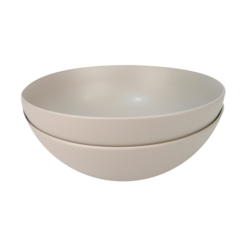 SET 2 BOWLS ENSALADA DORAL PORTO SERVO CREMA - 3