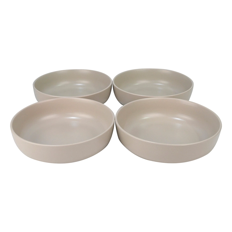 SET 4 PLATO HONDO DORAL PORTO SERVO CREMA - 2