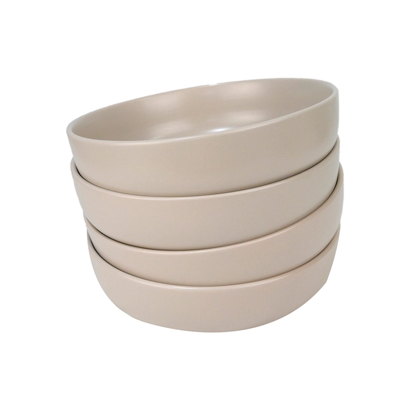 SET 4 PLATO HONDO DORAL PORTO SERVO CREMA - 3
