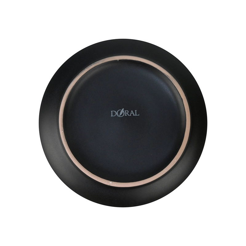 SET 4 PLATO HONDO DORAL PORTO SERVO NEGRO - 4