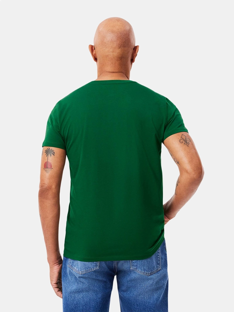POLERA HOMBRE LACOSTE ALGODÓN MANGA CORTA - 2