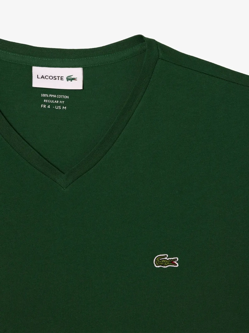 POLERA HOMBRE LACOSTE ALGODÓN MANGA CORTA - 3