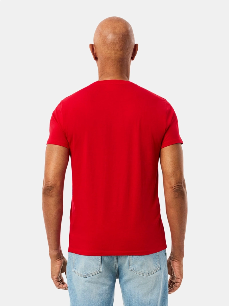 POLERA HOMBRE LACOSTE ALGODÓN MANGA CORTA - 2
