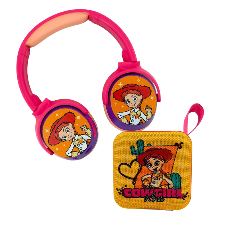 PARLANTE BLUETOOTH DISNEY JESSIE + AUDÍFONOS - 1