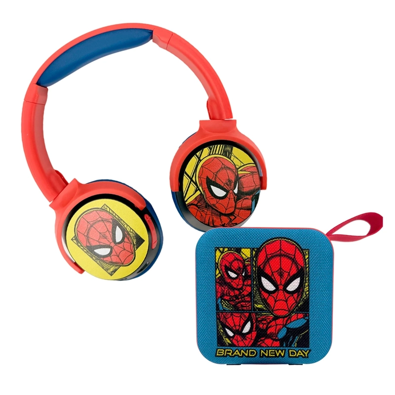 PARLANTE BLUETOOTH DISNEY SPIDERMAN 1 + AUDÍFONOS - 3