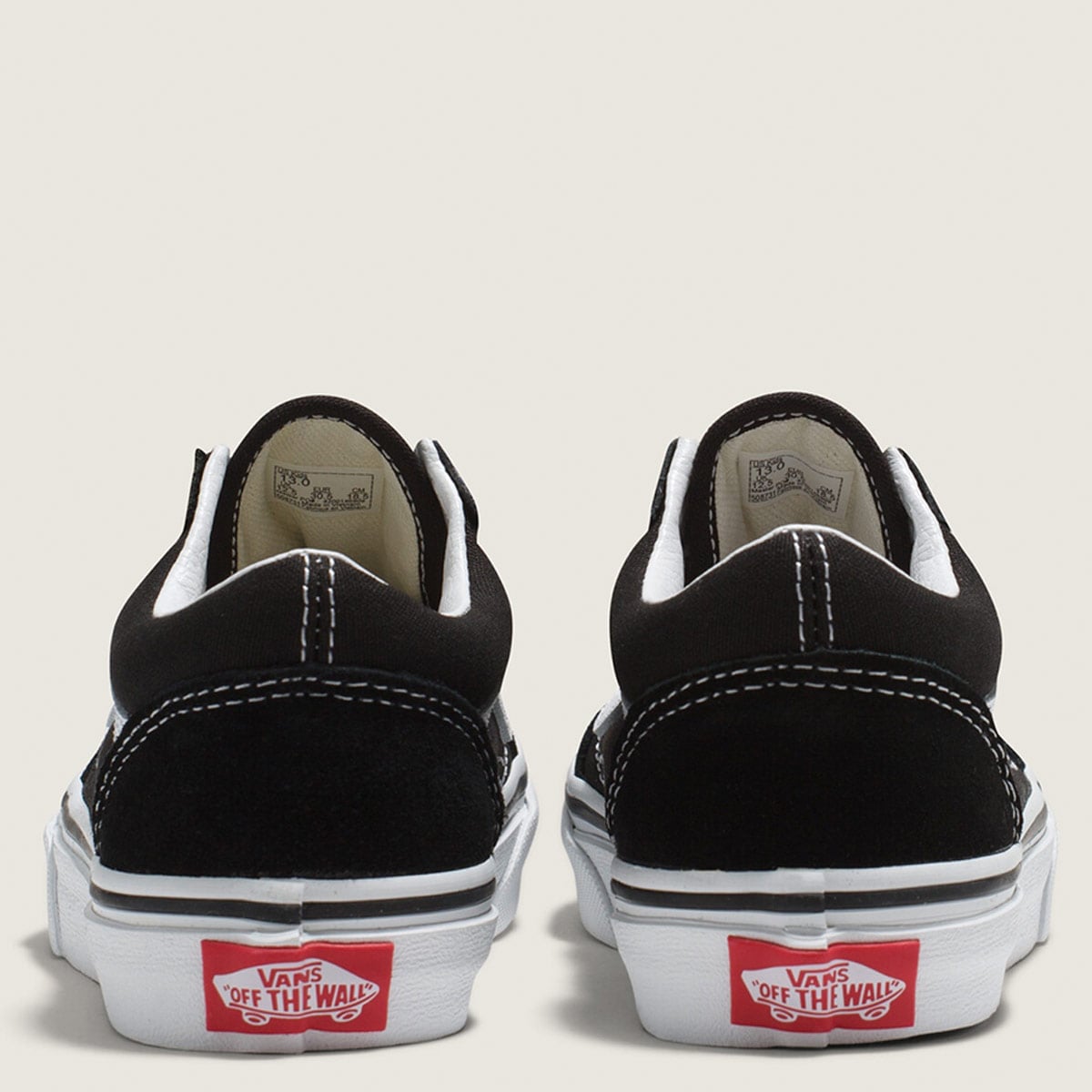 ZAPATILLAS NIÑO VANS URBANAS NEGRO UY OLD SKOOL - 4