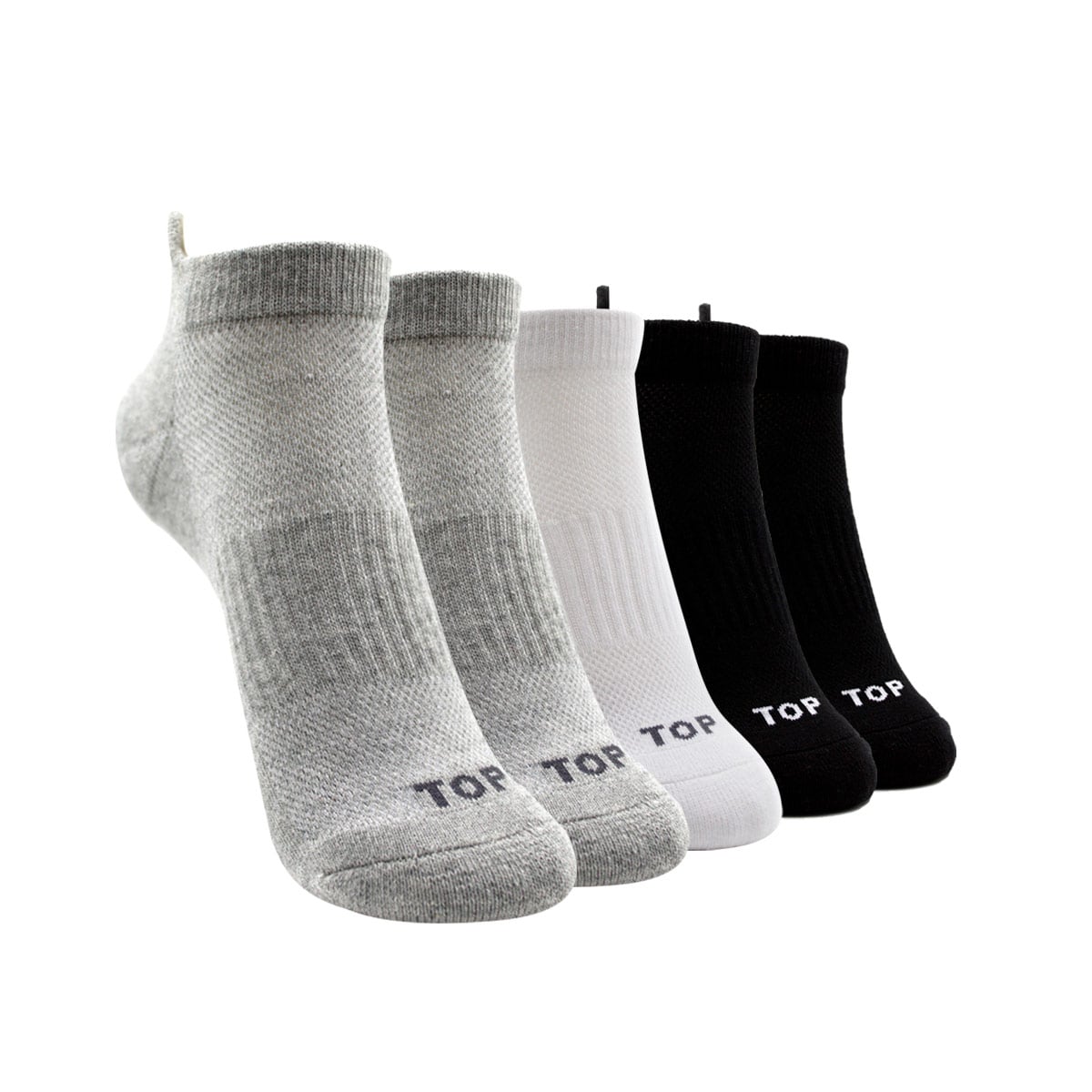 CALCETINES MUJER TOP PACK X5 MULTICOLOR - 1