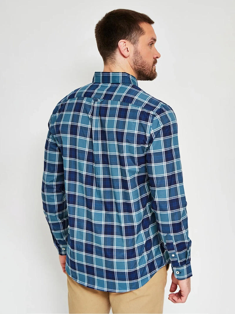 CAMISA HOMBRE KENNETH STEVENS ALGODÓN MANGA LARGA POPLIN - 2