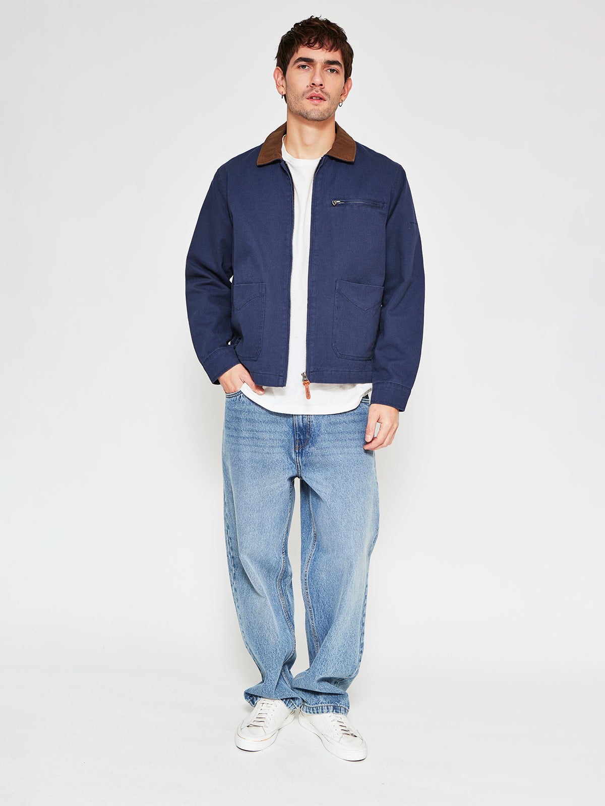CHAQUETA HOMBRE PEPE JEANS ALGODÓN CUELLO CONTRASTE - 4