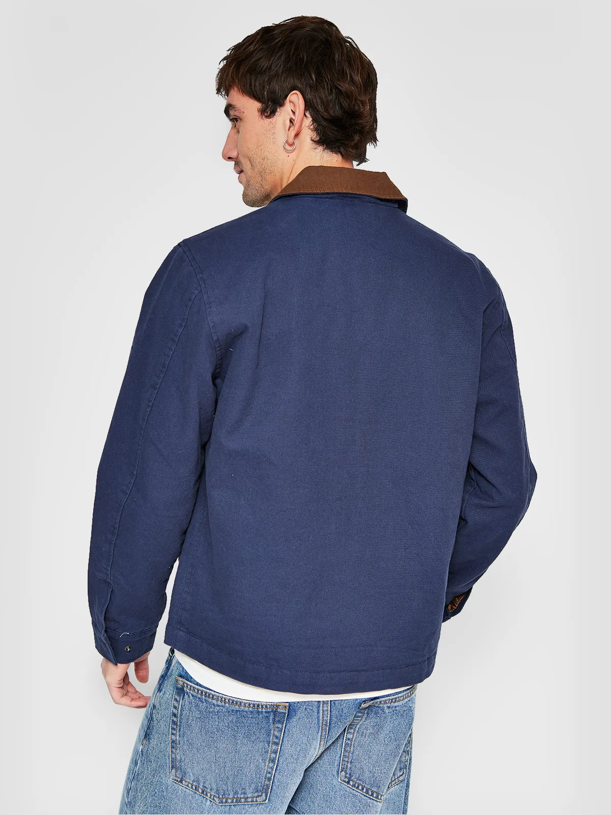 CHAQUETA HOMBRE PEPE JEANS ALGODÓN CUELLO CONTRASTE - 2