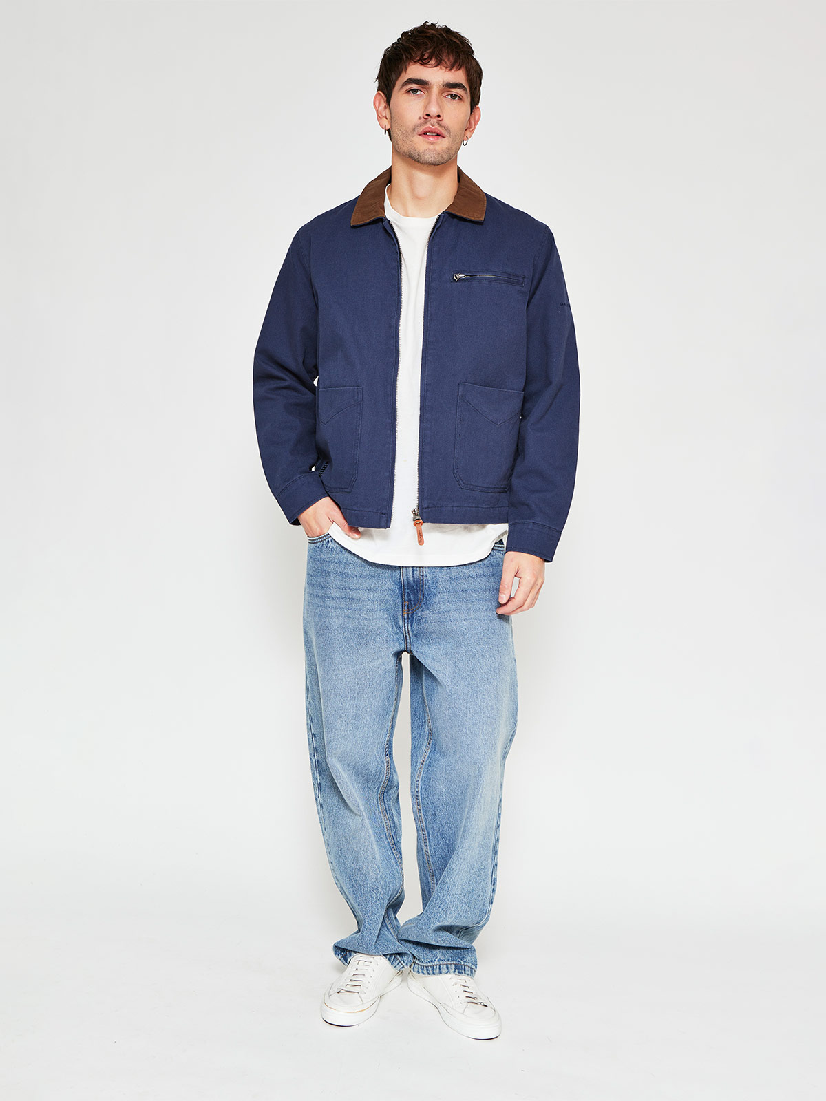 CHAQUETA HOMBRE PEPE JEANS ALGODÓN CUELLO CONTRASTE - 4