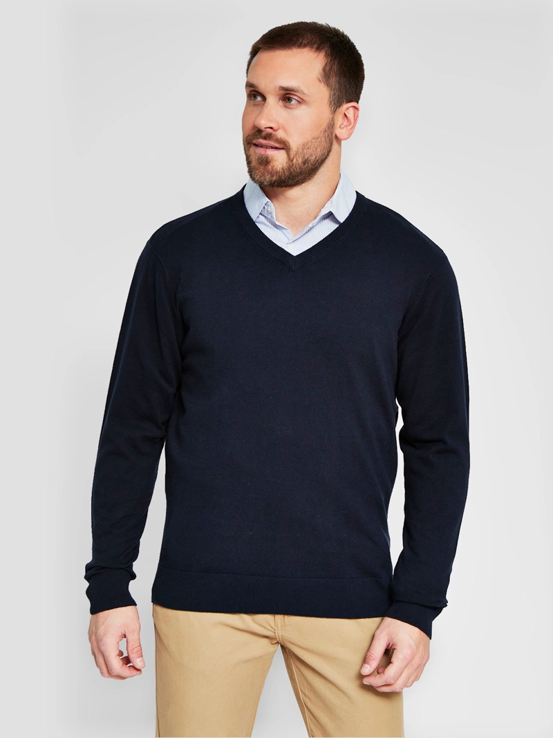 SWEATER HOMBRE KENNETH STEVENS ALGODÓN  - 1