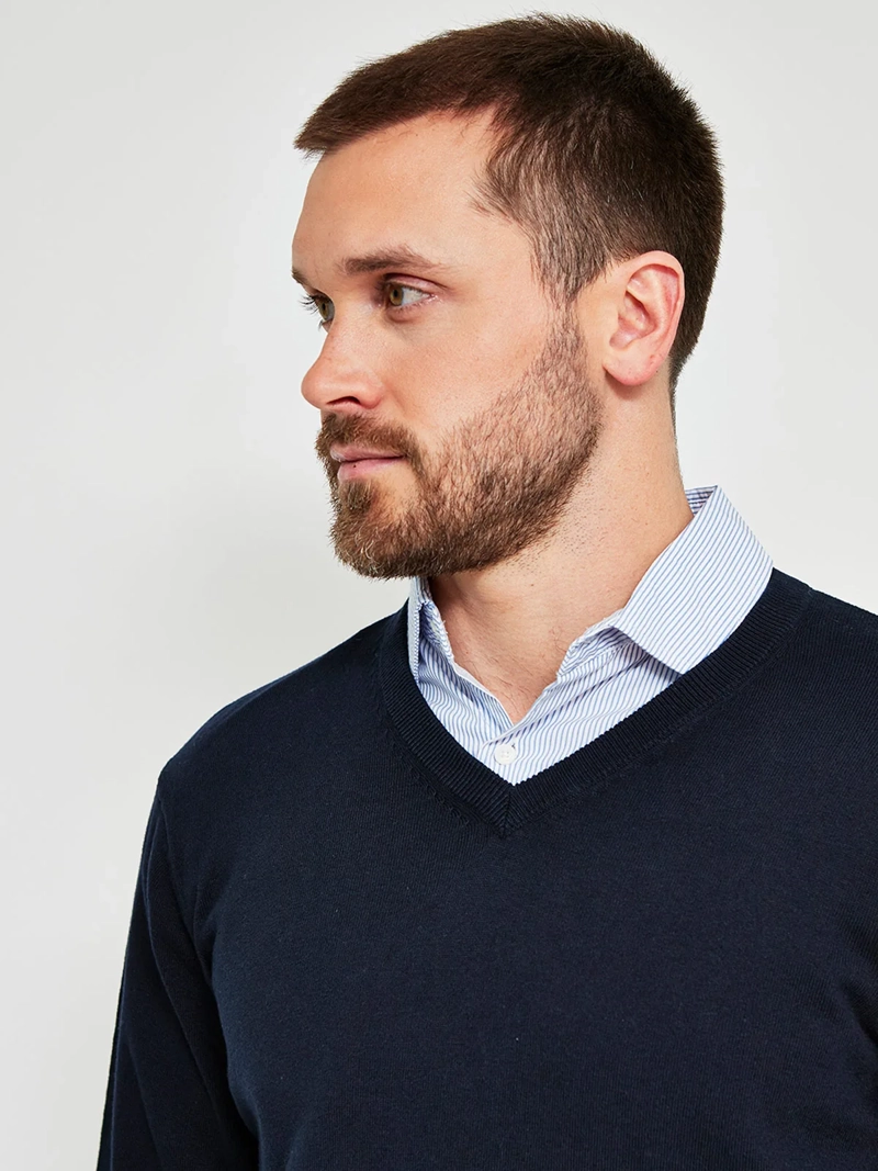 SWEATER HOMBRE KENNETH STEVENS ALGODÓN  - 3
