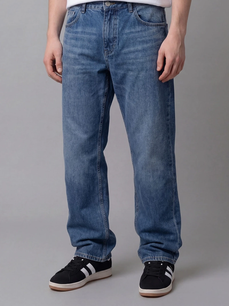 JEANS HOMBRE INDEX ALGODÓN BAGGY - 2
