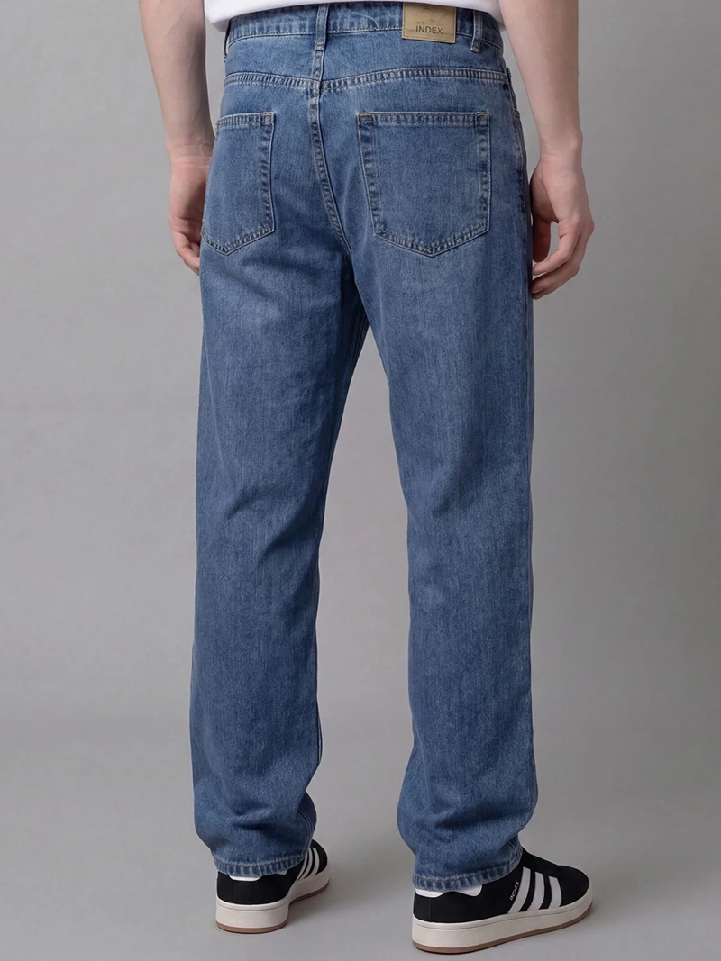 JEANS HOMBRE INDEX ALGODÓN BAGGY - 3