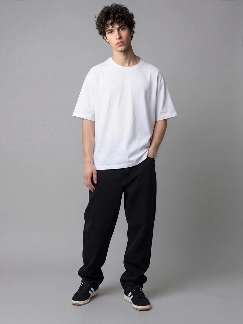 JEANS HOMBRE INDEX ALGODÓN BAGGY - 1
