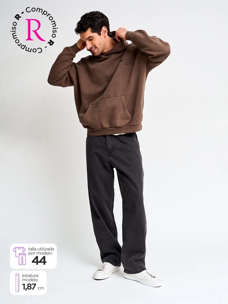 JEANS HOMBRE INDEX ALGODÓN BAGGY - 1