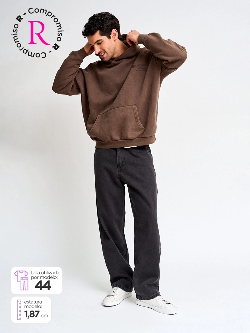 JEANS HOMBRE INDEX ALGODÓN BAGGY - 1